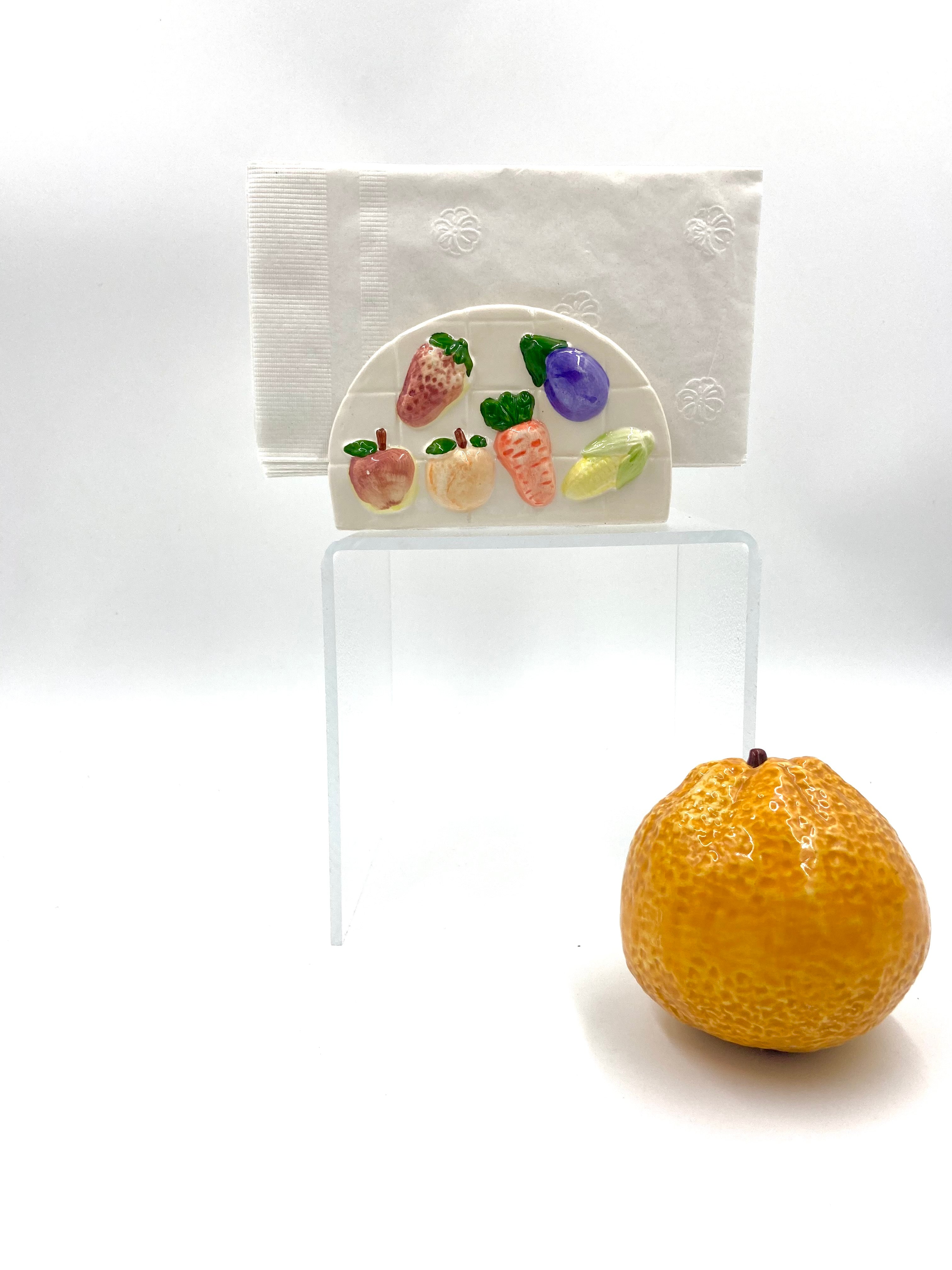 Fruits n’ Veggies napkin holder